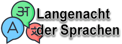 Logo for LANGE NACHT DER SPRACHEN